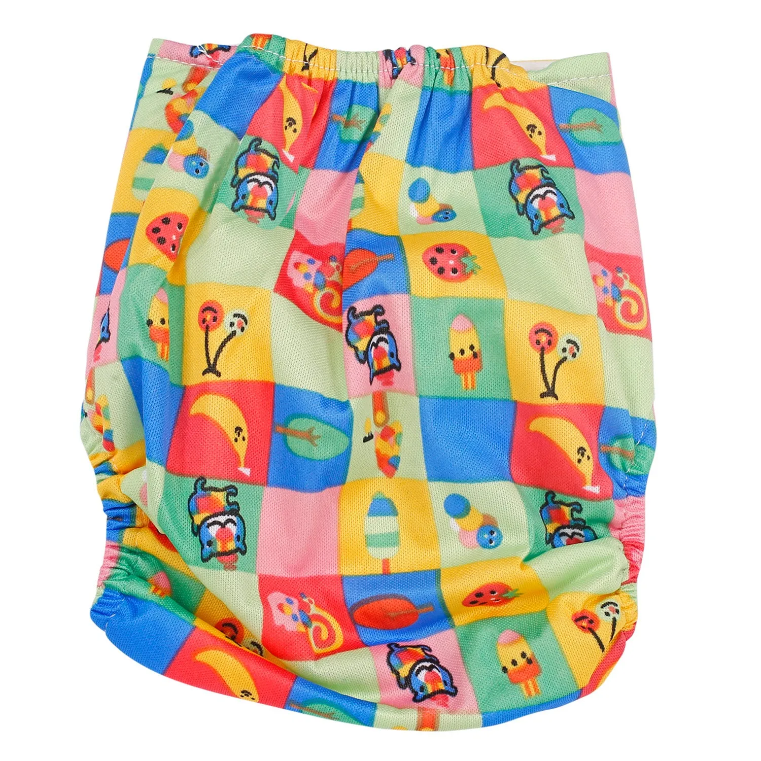 Printed Multicolour Reusable Diaper