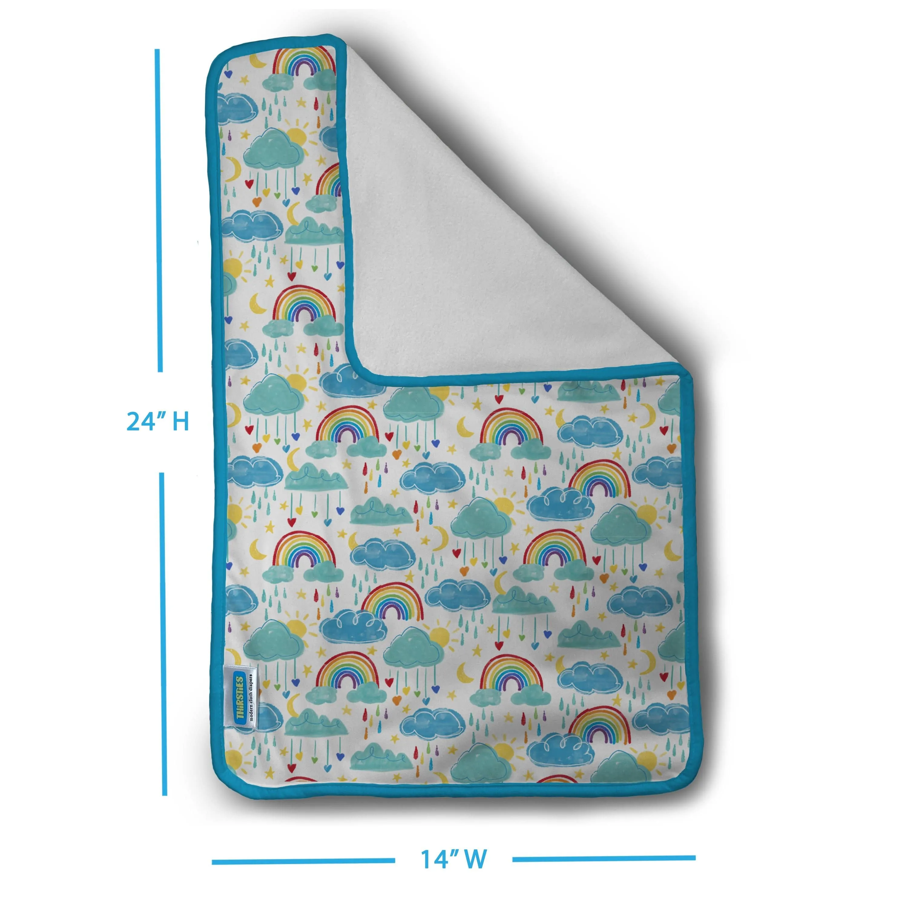 Rainbow Changing Pad