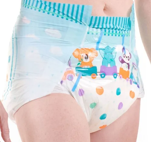 Rearz MEGA Disposable Diaper: Critter Caboose