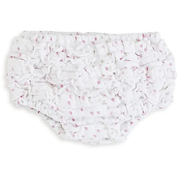 Ruffle Bloomer - Lovely Mini Hearts