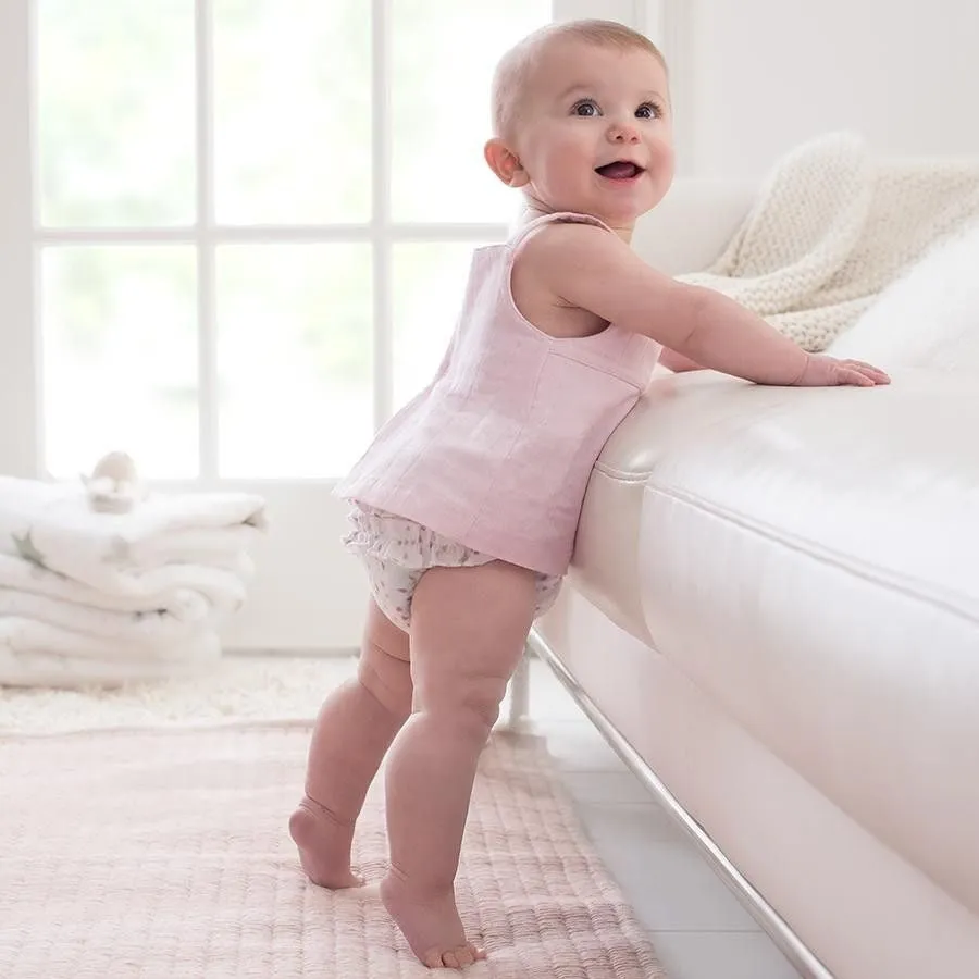 Ruffle Bloomer - Lovely Mini Hearts