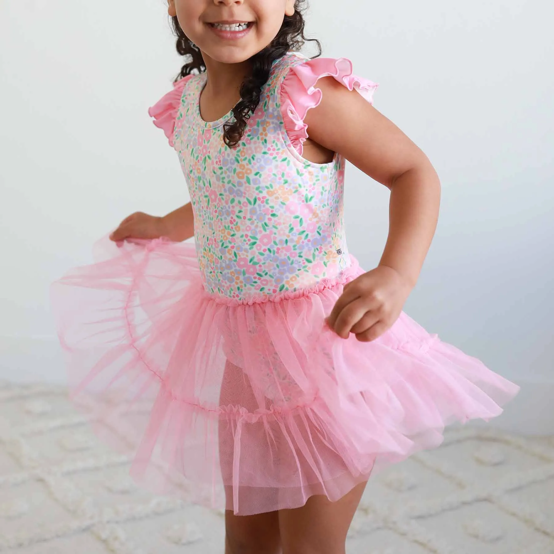Ruffle Skirt Leotard | Majestic Meadow