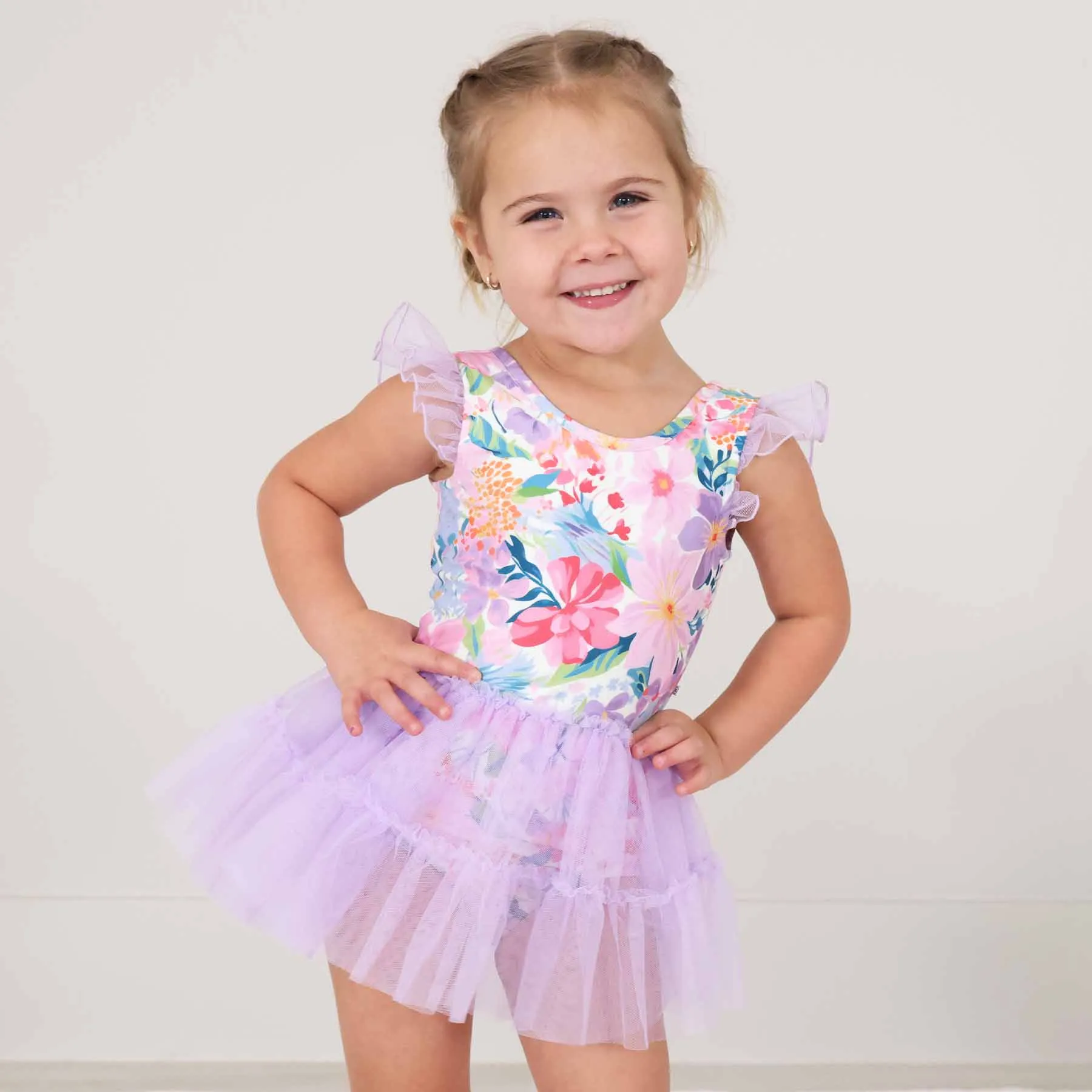 Ruffle Skirt Leotard | Wildflower Whirl