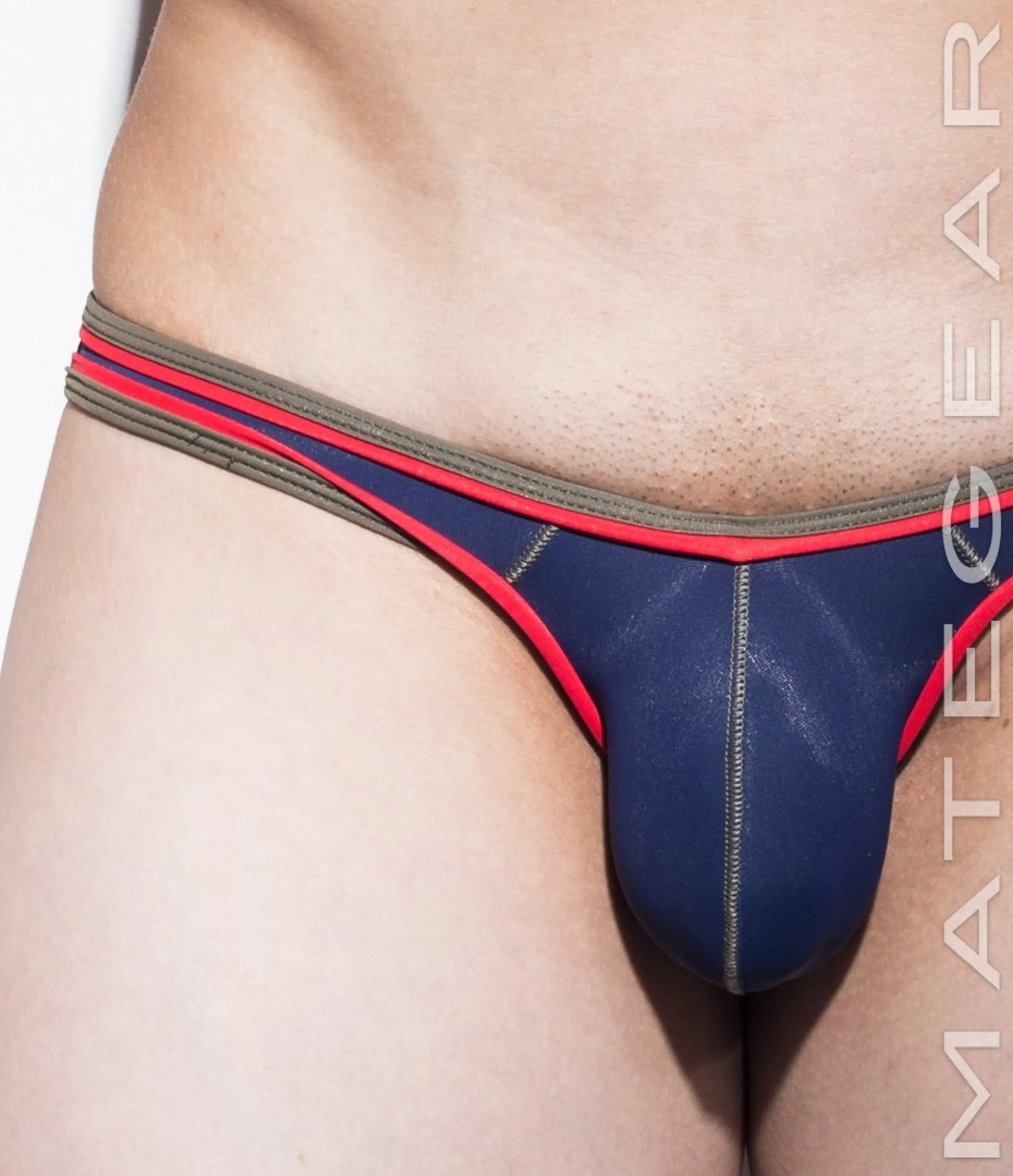 Sexy Men's Swimwear Ultra Swim Pouch Bikini - Nan Song XVII (Tapered Sides / V-Front)
