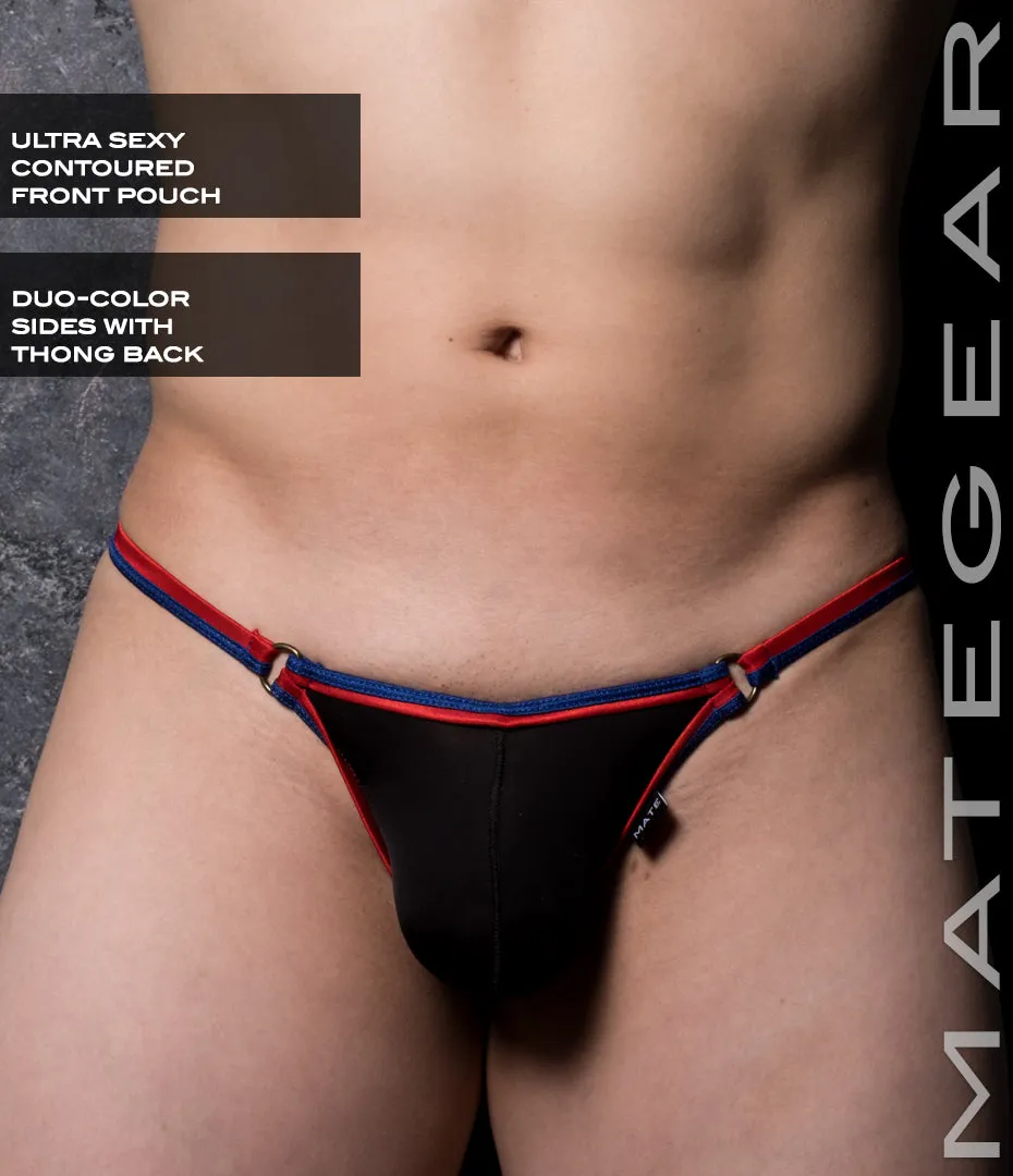 Sexy Men's Swimwear Ultra Swim Pouch Thong - Man Joon (Tapered Sides / V-Front)