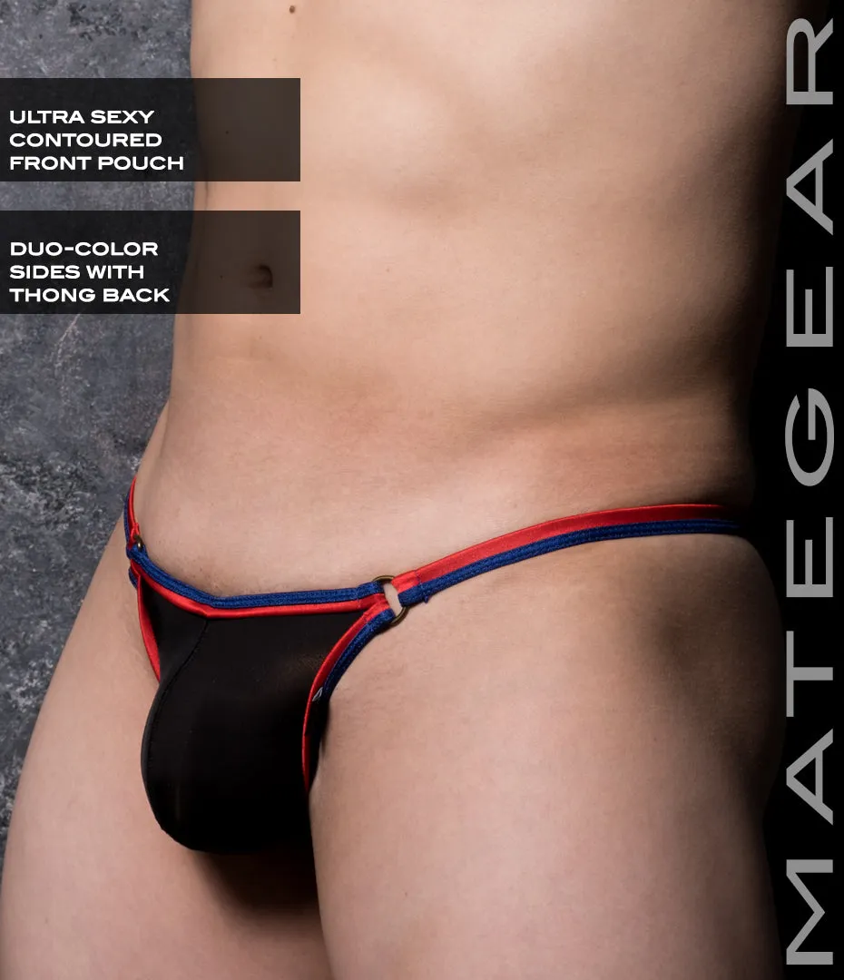 Sexy Men's Swimwear Ultra Swim Pouch Thong - Man Joon (Tapered Sides / V-Front)