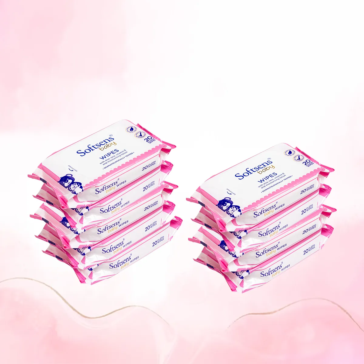 Skin Care Wet Wipes (20 Pcs) Pack of 9