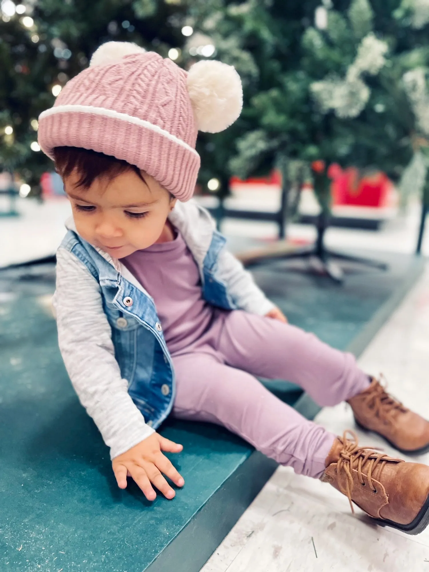 Solid Lavender Zip Baby Romper