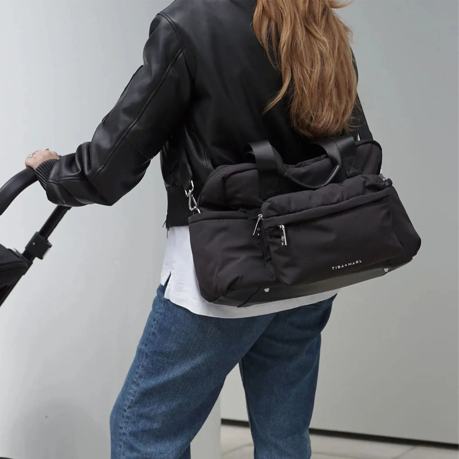 Tiba   Marl Phoenix Holdall Bag