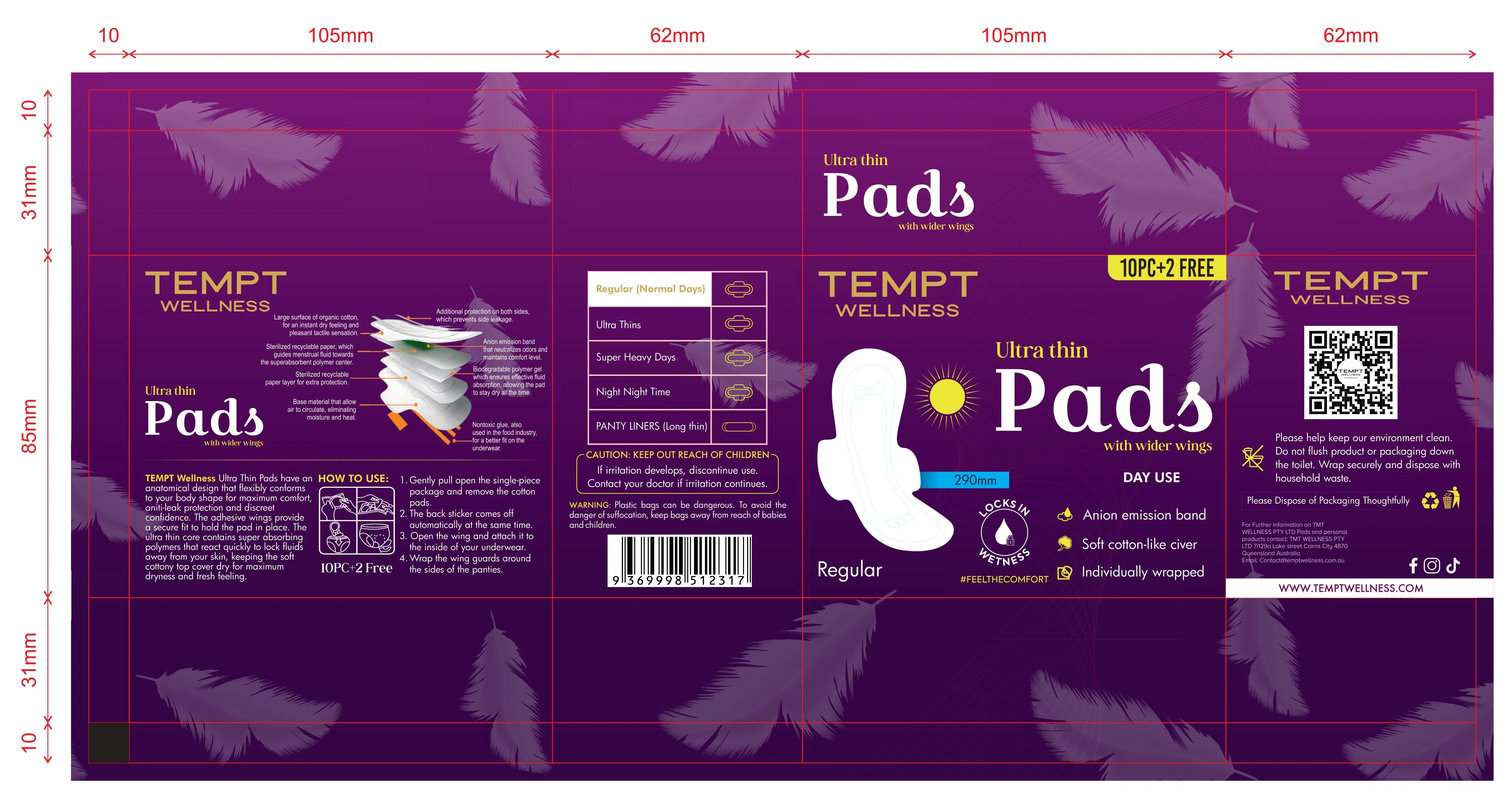 Ultra Thin Pads