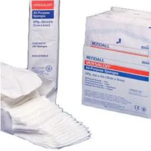 Versalon Non Sterile Non Woven Sponge 2" L x 2" W, 3 ply, Bulk - Bag of 200