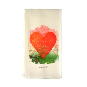 Walter Knabe Tea Towel Love For The Holidays
