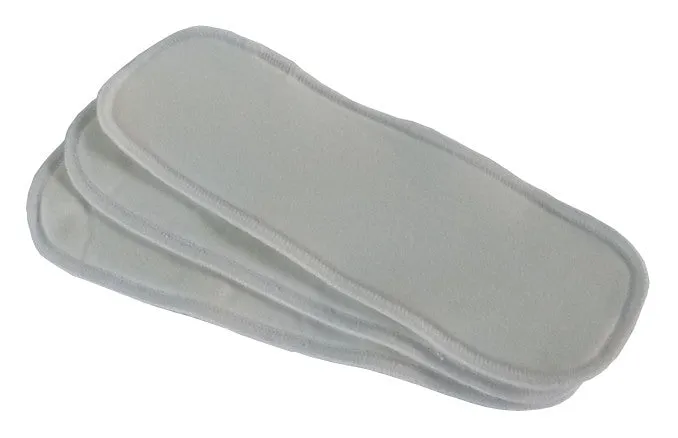XS bamboo fleece doubler packs