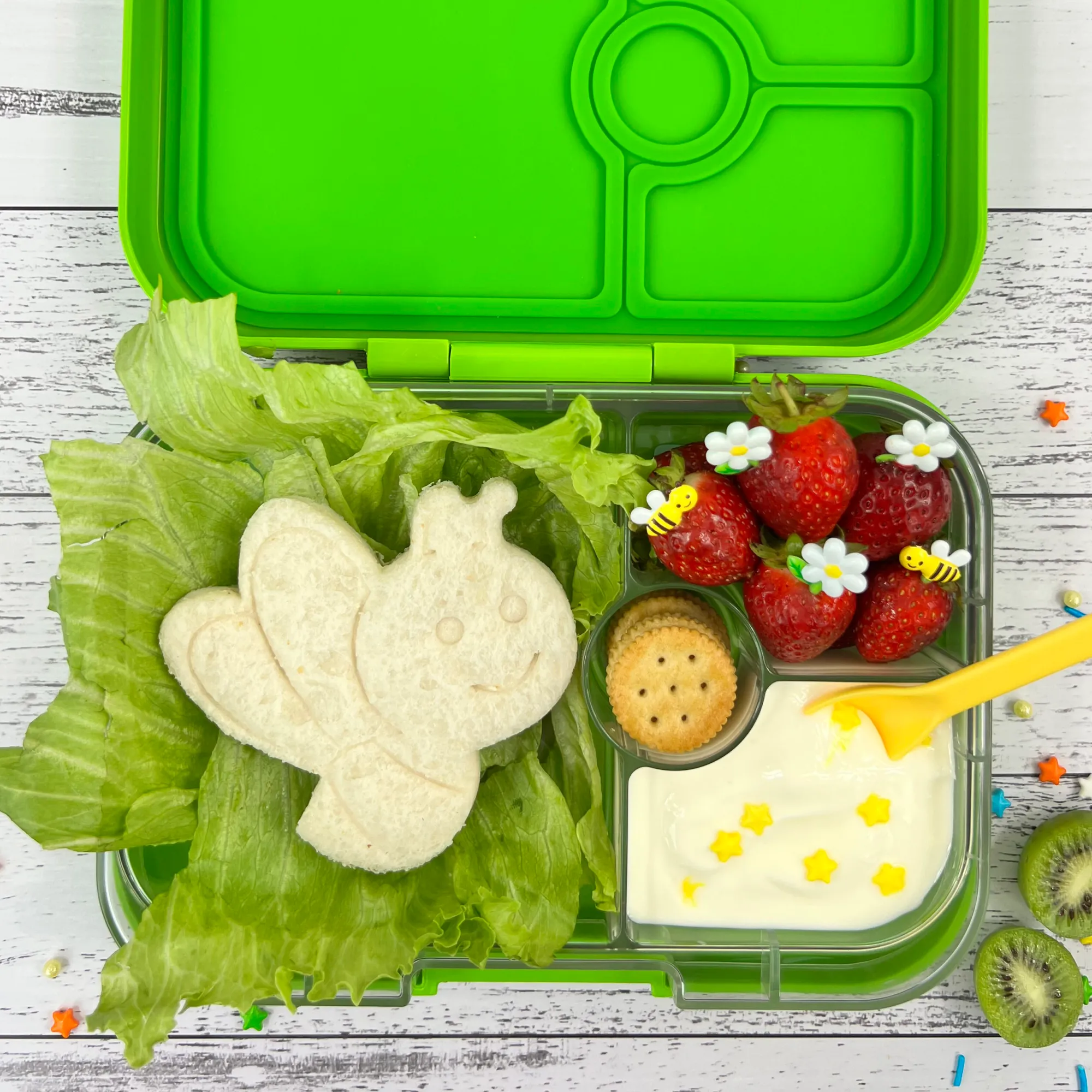 Yumbox Panino 4 Lunch Box - Lulu Purple